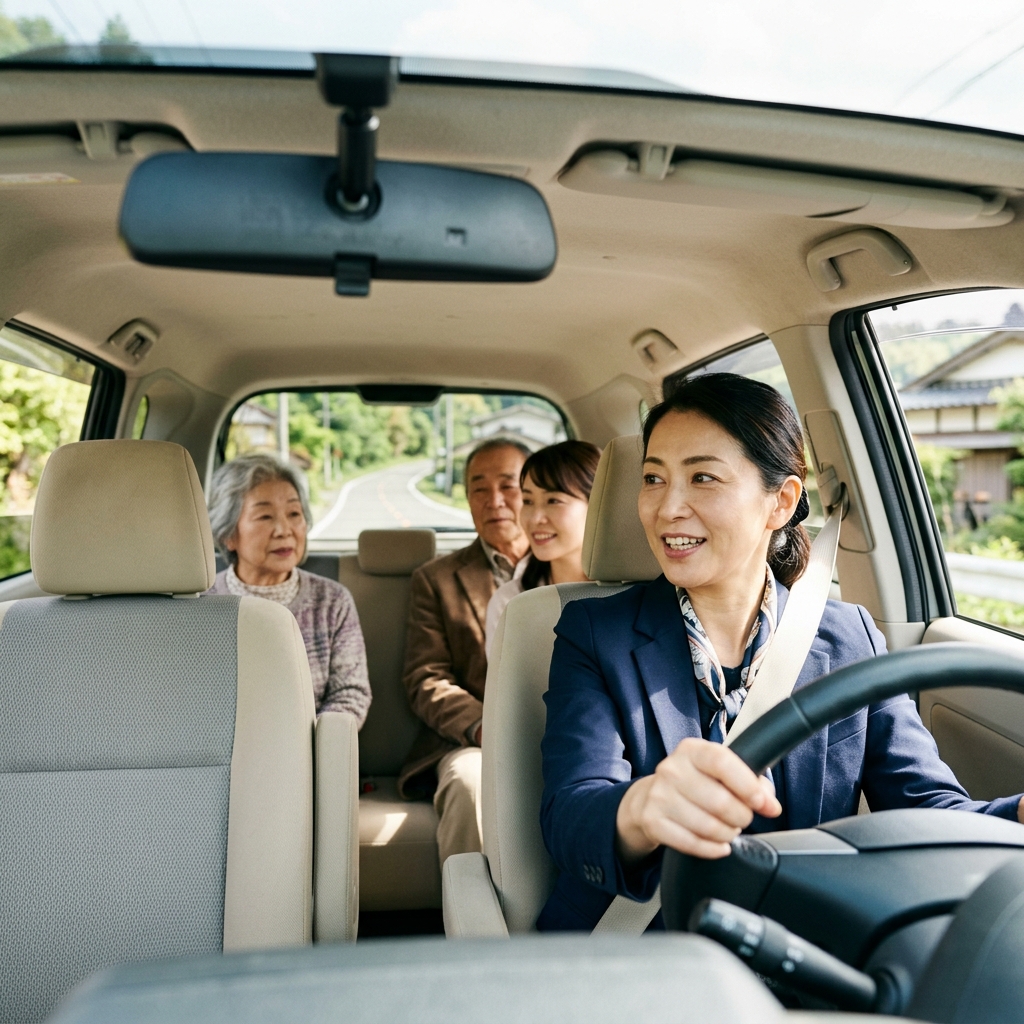 車内でのご相談と安全運転